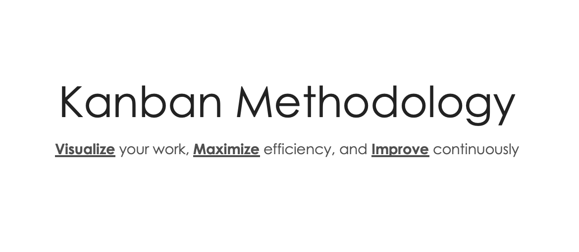 Kanban Methodology- Featured Shot